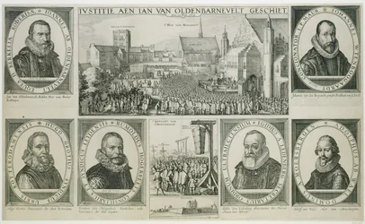 Die Enthauptung von Johan van Oldenbarnevelt, 1619
